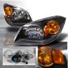 Chevrolet Cobalt 2005-2010 Black Euro Headlights  