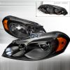 Chevrolet Impala 2006-2010 Black Euro Headlights  