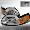 Ford Mustang 1999-2004 Chrome Euro Headlights  
