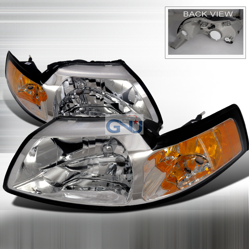 Install headlights 1999 ford mustang #1