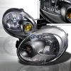 Dodge Neon 2003-2005 Black Euro Headlights  