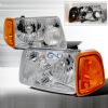 Ford Ranger 2001-2004 Chrome Euro Headlights  
