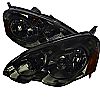 Acura RSX 2002-2004 Smoke Euro Headlights  