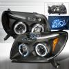 Toyota 4Runner  2003-2005 Black Halo Projector Headlights  W/LED'S