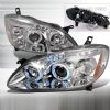 Toyota Corolla  2003-2008 Chrome Halo Projector Headlights  W/LED'S