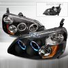 Honda Civic  2001-2003 Black Halo Projector Headlights  