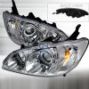 Honda Civic  2004-2005 Chrome Halo Projector Headlights  