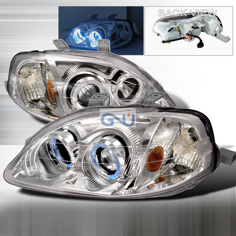 1999 Honda civic halo projector headlights #7