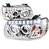 Ford Escape  2005-2007 Chrome  Projector Headlights  