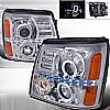 Cadillac Escalade  2002-2006 Chrome  Projector Headlights  