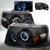Ford Expedition  2003-2006 Black Halo Projector Headlights  