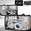 Ford F150  1992-1996 Chrome  Projector Headlights  