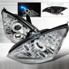 Ford Focus  2000-2004 Chrome Halo Projector Headlights  W/LED'S