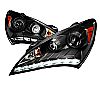 Hyundai Genesis  2010-2012 Black  Projector Headlights  