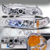 Acura Integra  1990-1993 Chrome Halo Projector Headlights  