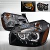 Dodge Magnum  2005-2008 Black  Projector Headlights  