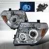 Nissan Frontier  2005-2008 Chrome Halo Projector Headlights  W/LED'S