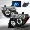 Nissan Pathfinder  2005-2007 Black Halo Projector Headlights  W/LED'S