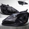 Acura RSX  2005-2006 Black Halo Projector Headlights  