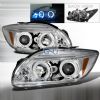 Scion TC  2005-2010 Chrome Halo Projector Headlights  W/LED'S