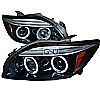Scion TC  2004-2010 Gloss Black Halo Projector Headlights Smoke Lens 