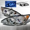 Toyota Camry 2005-2006 Halo  Projector Headlights - Chrome  