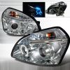 Hyundai Tucson  2004-2007 Chrome Halo Projector Headlights  W/LED'S