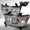 Toyota Tundra  2007-2011 Chrome Halo Projector Headlights  W/LED'S