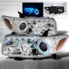 Scion XB  2008-2010 Chrome R8 Style Halo Projector Headlights  W/LED'S