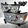 Toyota Tundra 2007-2008 Projector Headlights (Chrome)