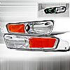 2008 Ford Mustang  Clear Bumper Lights 