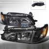 1994 Toyota Corolla  Black Euro Headlights With Corner Lights 