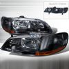 1999 Honda Accord  Black Euro Headlights  