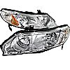 2007 Honda Civic  Chrome Euro Headlights  