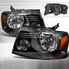 2007 Ford F150  Black Euro Headlights  