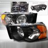 2004 Dodge Ram  Black Euro Headlights  