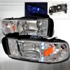 1999 Dodge Ram  Chrome Euro Headlights With LED'S 