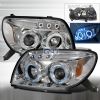 2005 Toyota 4Runner   Chrome Halo Projector Headlights  W/LED'S