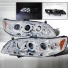 1998 Honda Accord   Chrome Halo Projector Headlights  W/LED'S