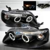 2007 Chevrolet Aveo   Black Halo Projector Headlights  W/LED'S