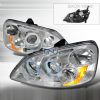 2001 Honda Civic   Chrome Halo Projector Headlights  
