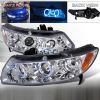 2008 Honda Civic   Chrome Halo Projector Headlights  W/LED'S