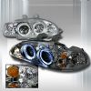 1992 Honda Civic 4 Door  Chrome Halo Projector Headlights  