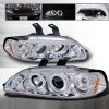 1994 Honda Civic 2/3 Door  Chrome Halo Projector Headlights  W/LED'S