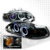 1993 Honda Civic 4 Door  Black Halo Projector Headlights  