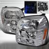 2008 Gmc Yukon   Chrome Halo Projector Headlights  W/LED'S