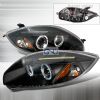2008 Mitsubishi Eclipse   Black Halo Projector Headlights  W/LED'S