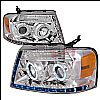 2005 Ford F150   Chrome R8 Style Projector Headlights  