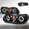 1997 Chevrolet Malibu  Halo LED  Projector Headlights - Black  