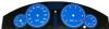 2009 Chrysler 300c  Srt8 Blue / Blue Night Performance Dash Gauges